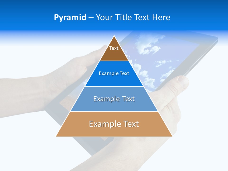 Liquid Crystal Reflection Technology PowerPoint Template