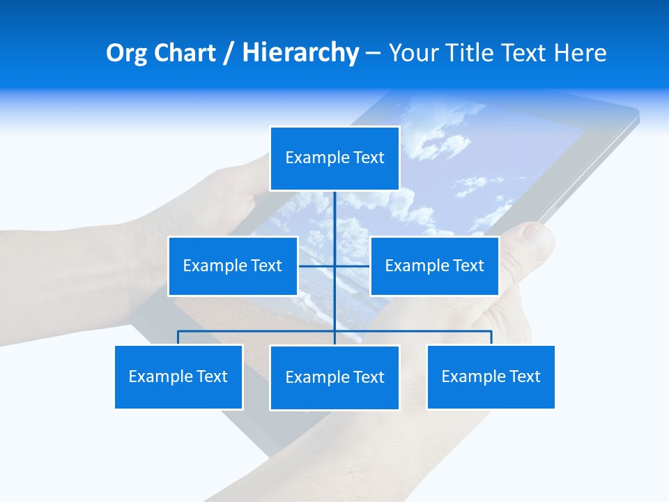 Liquid Crystal Reflection Technology PowerPoint Template