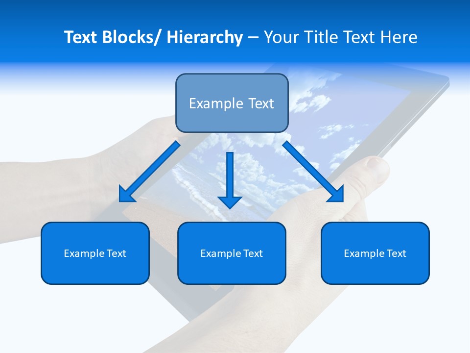 Liquid Crystal Reflection Technology PowerPoint Template
