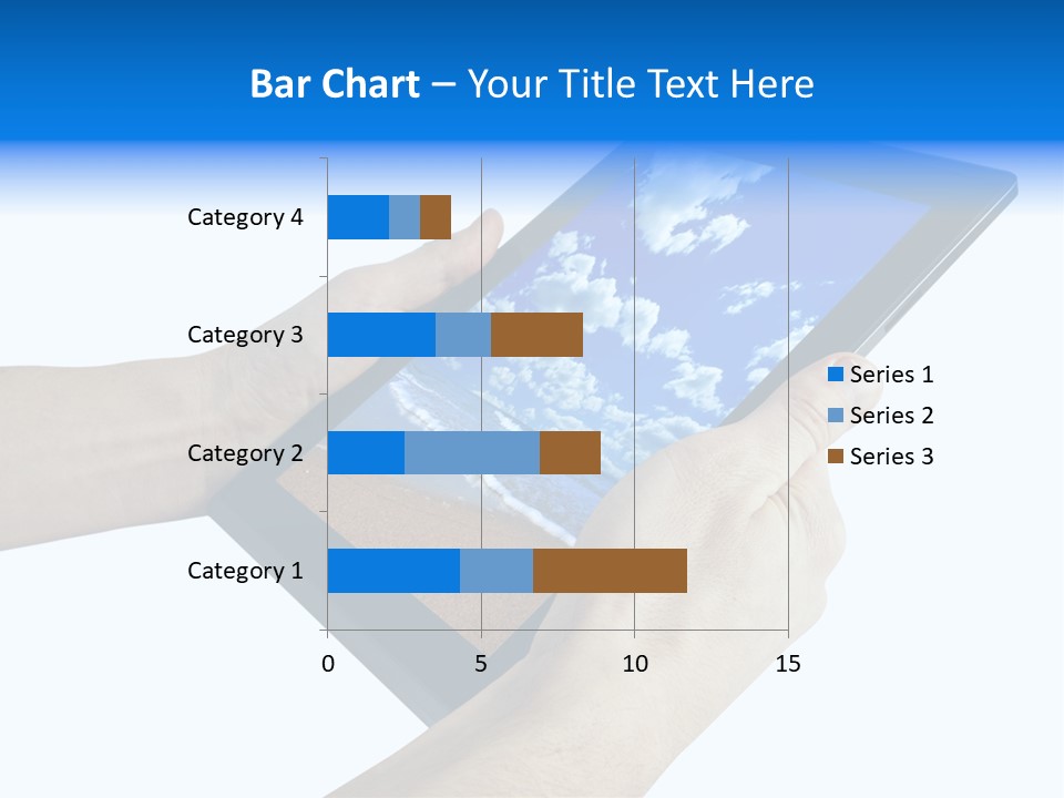 Liquid Crystal Reflection Technology PowerPoint Template