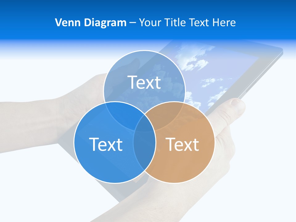 Liquid Crystal Reflection Technology PowerPoint Template