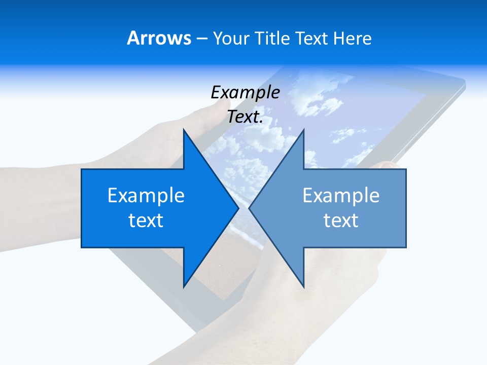 Liquid Crystal Reflection Technology PowerPoint Template