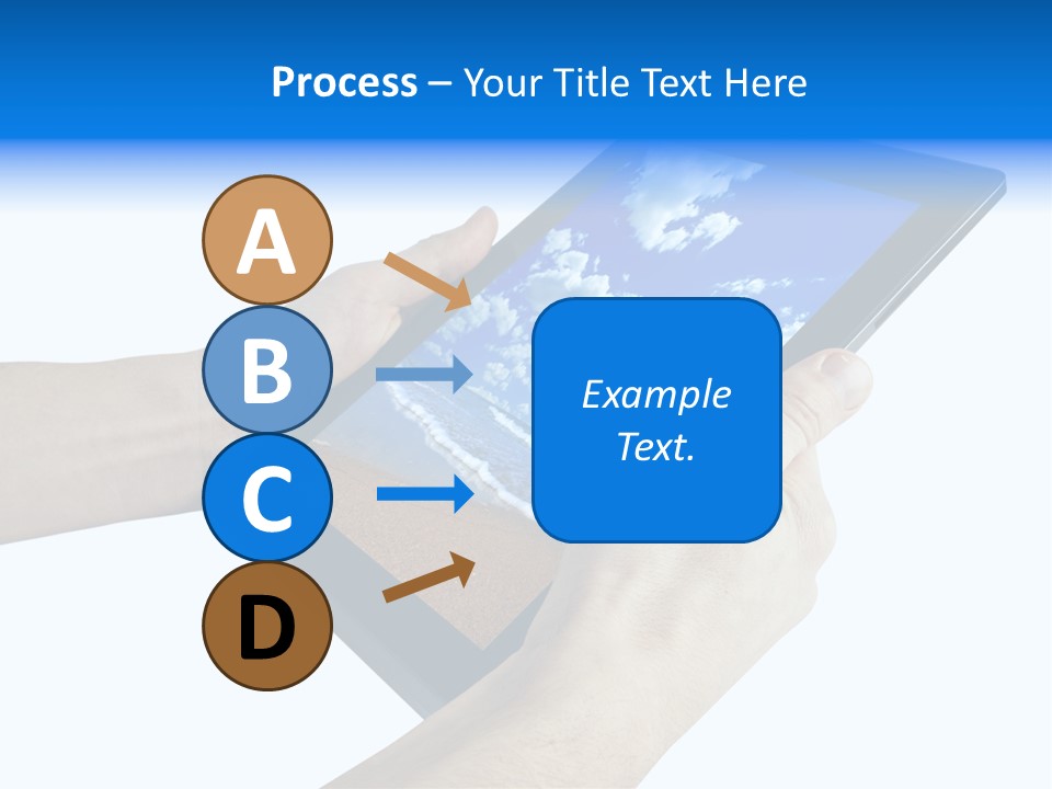 Liquid Crystal Reflection Technology PowerPoint Template