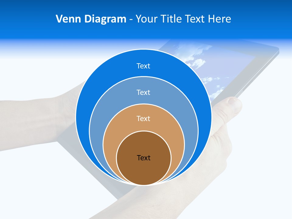 Liquid Crystal Reflection Technology PowerPoint Template