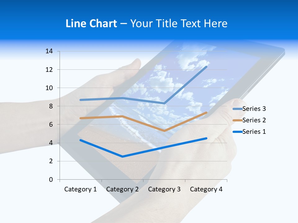 Liquid Crystal Reflection Technology PowerPoint Template