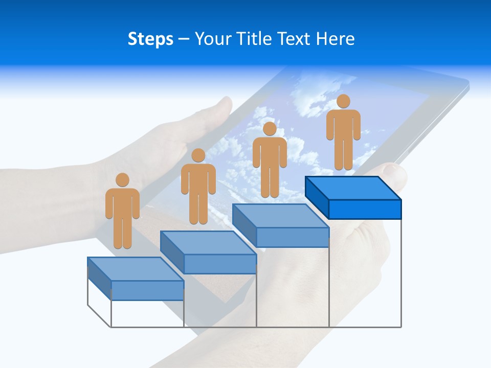 Liquid Crystal Reflection Technology PowerPoint Template