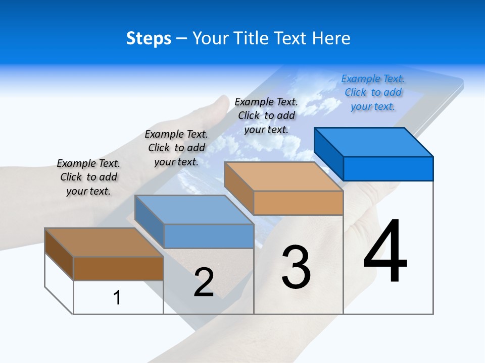 Liquid Crystal Reflection Technology PowerPoint Template