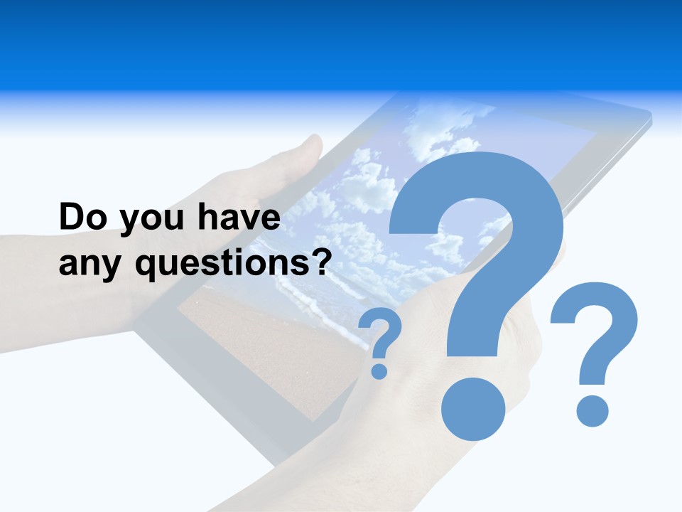 Liquid Crystal Reflection Technology PowerPoint Template