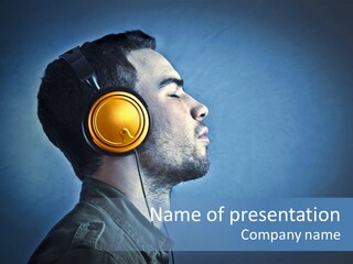 Caucasian Guy Boy PowerPoint Template