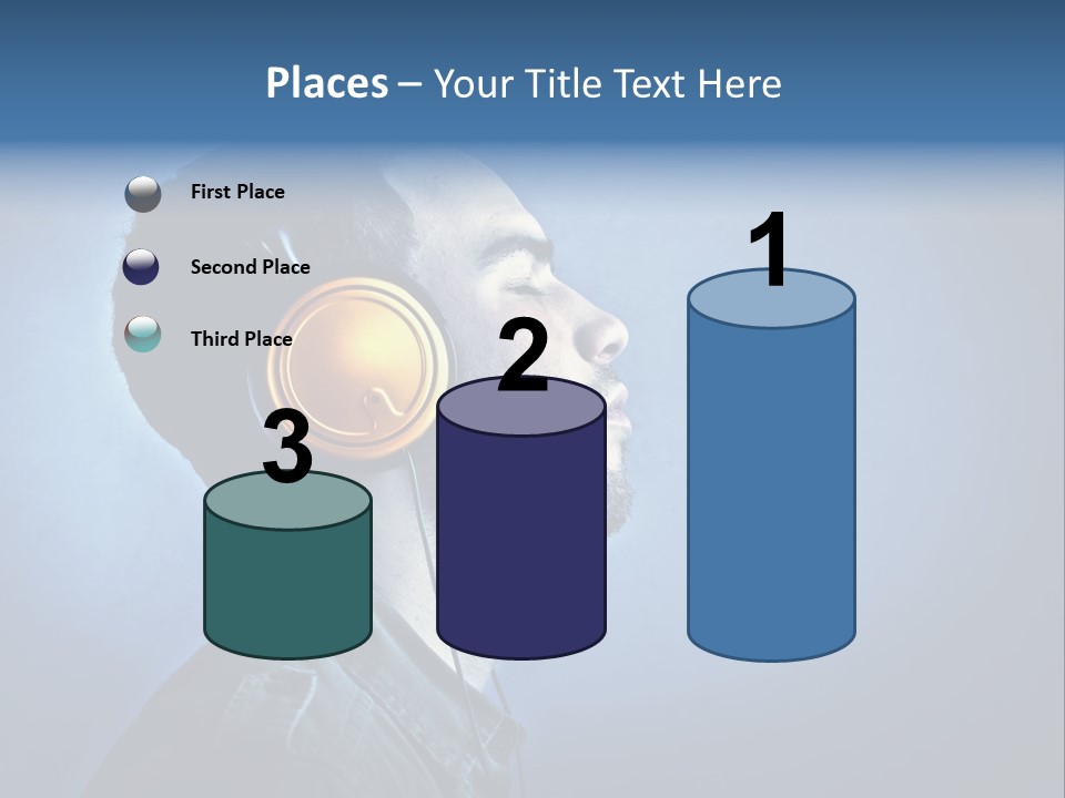 Caucasian Guy Boy PowerPoint Template