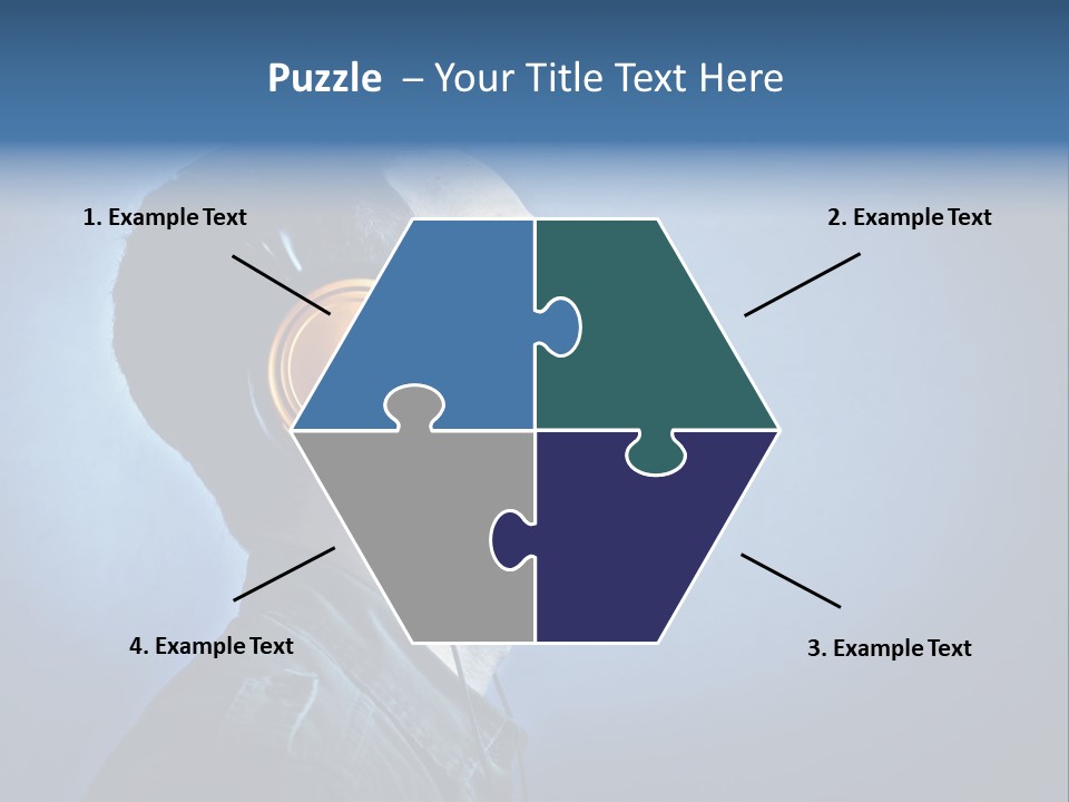 Caucasian Guy Boy PowerPoint Template