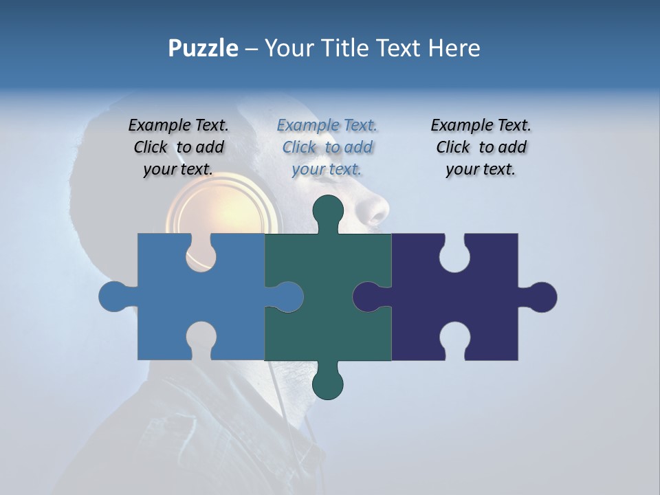 Caucasian Guy Boy PowerPoint Template