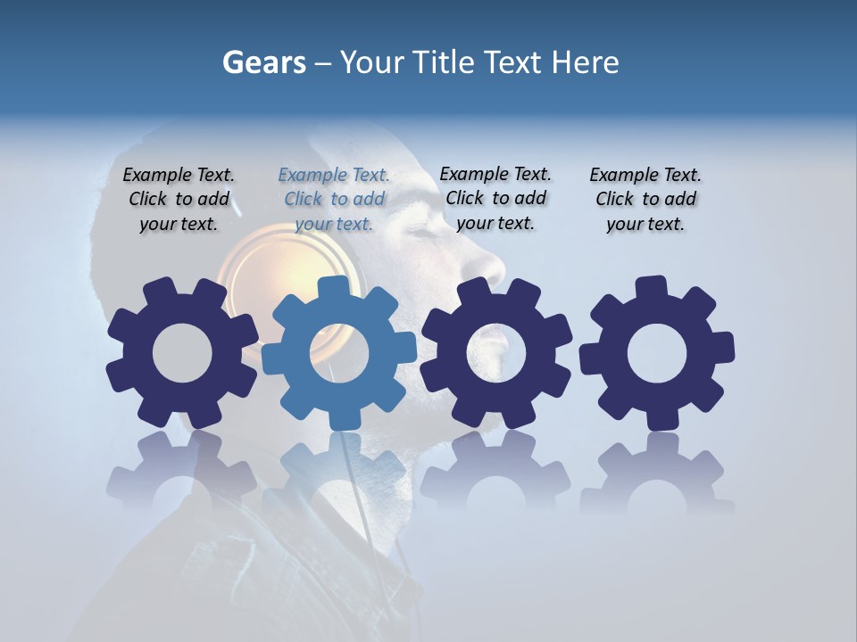 Caucasian Guy Boy PowerPoint Template