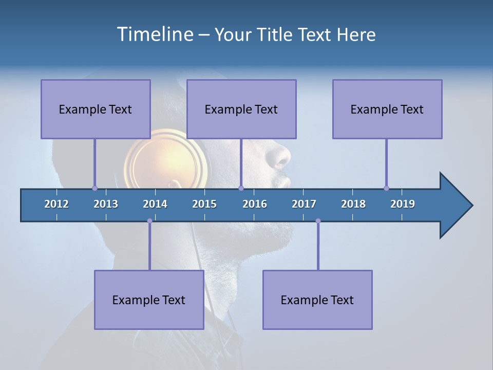 Caucasian Guy Boy PowerPoint Template