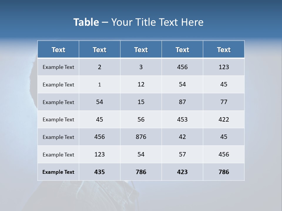 Caucasian Guy Boy PowerPoint Template