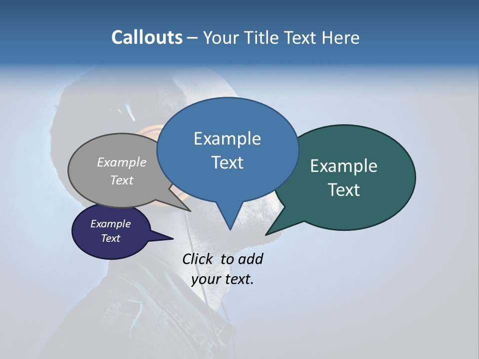 Caucasian Guy Boy PowerPoint Template