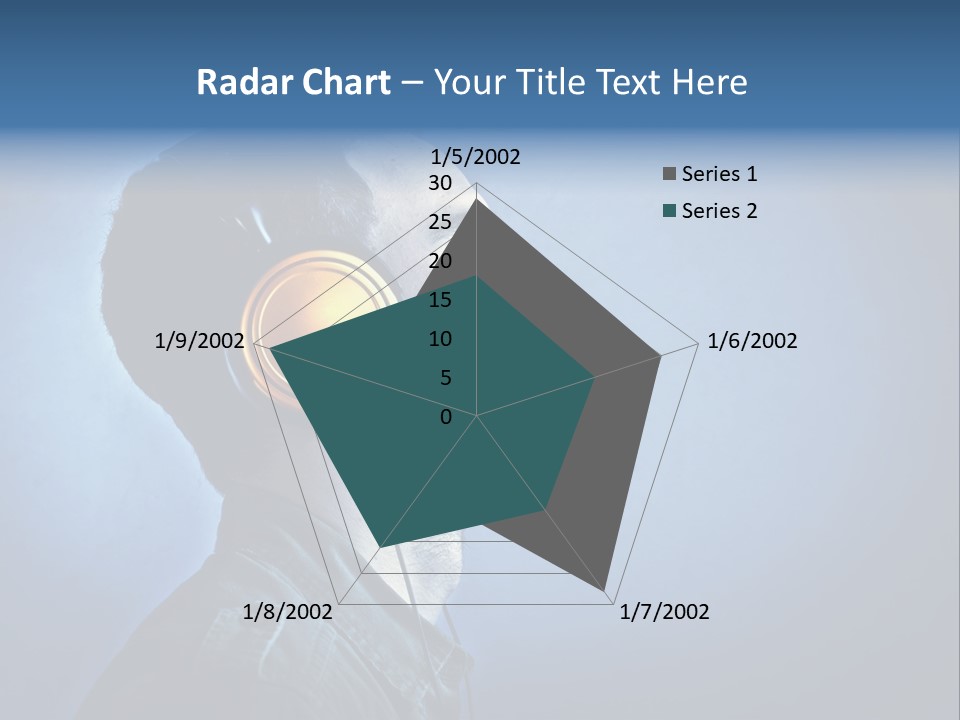 Caucasian Guy Boy PowerPoint Template