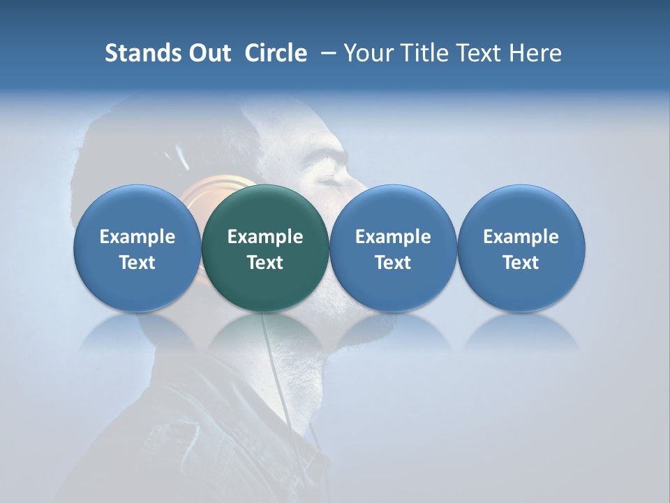 Caucasian Guy Boy PowerPoint Template