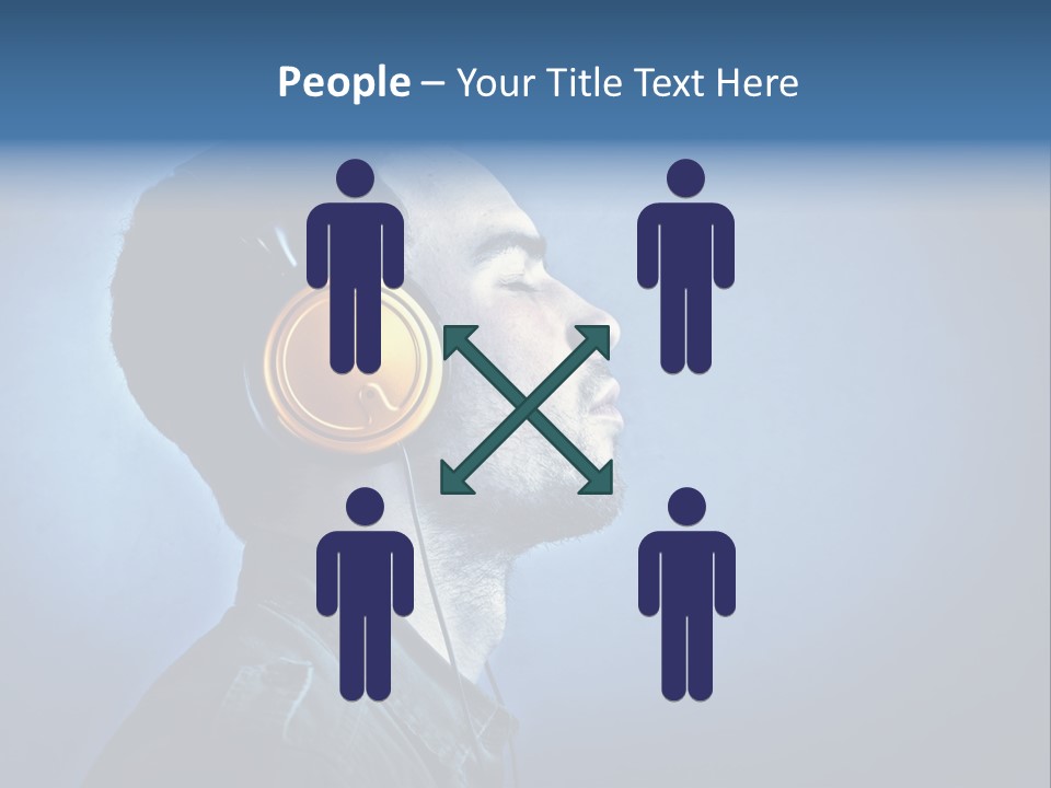 Caucasian Guy Boy PowerPoint Template