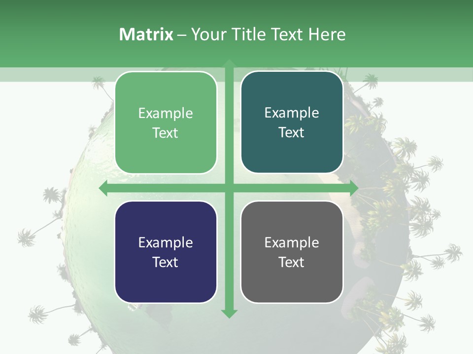 Yacht Coast Earth PowerPoint Template