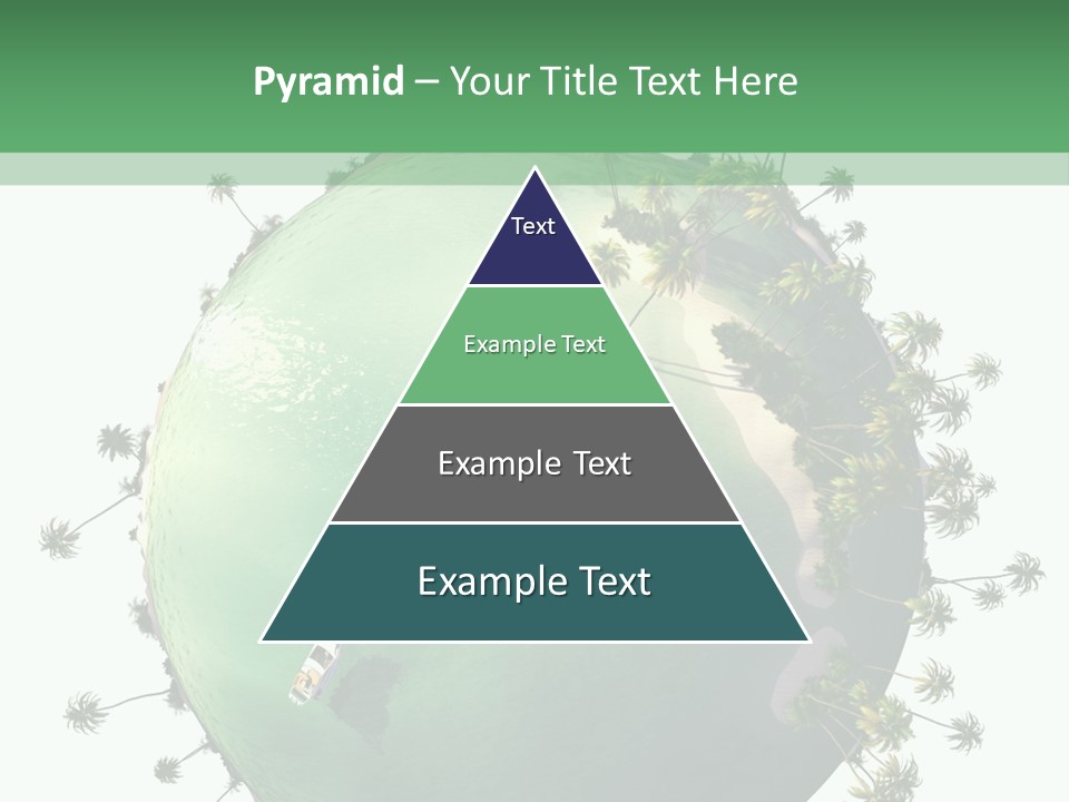 Yacht Coast Earth PowerPoint Template
