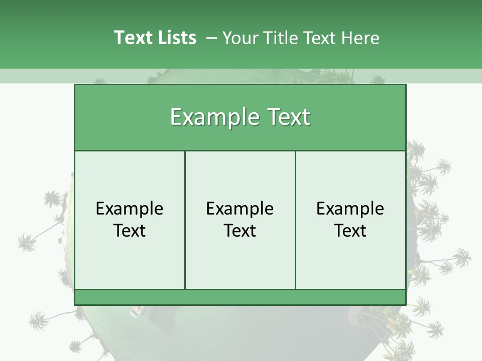 Yacht Coast Earth PowerPoint Template