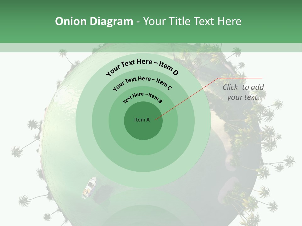 Yacht Coast Earth PowerPoint Template