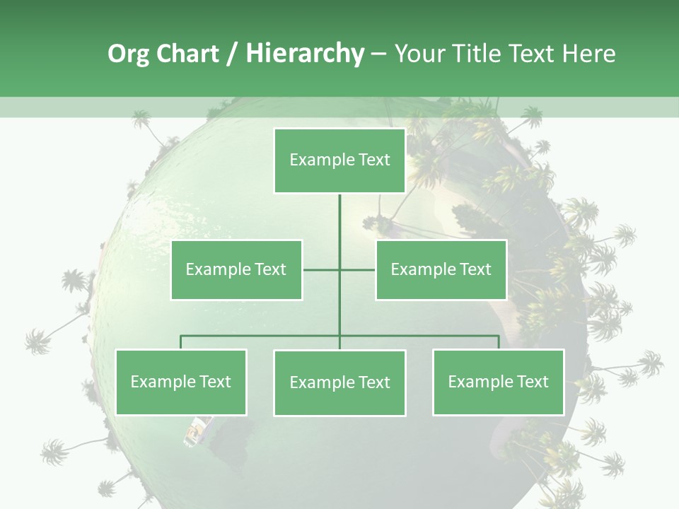 Yacht Coast Earth PowerPoint Template