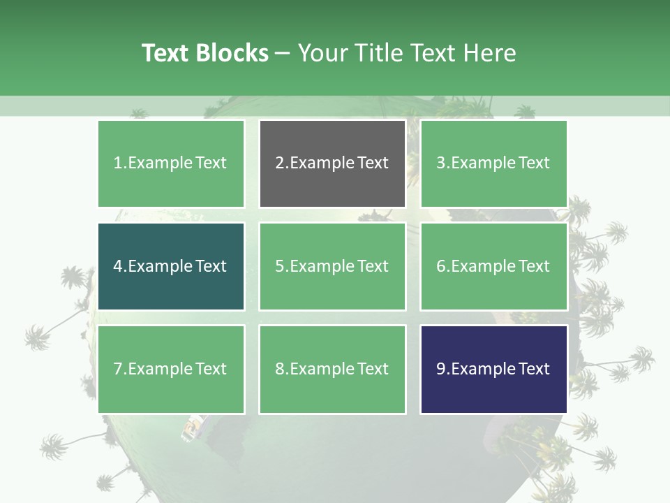 Yacht Coast Earth PowerPoint Template