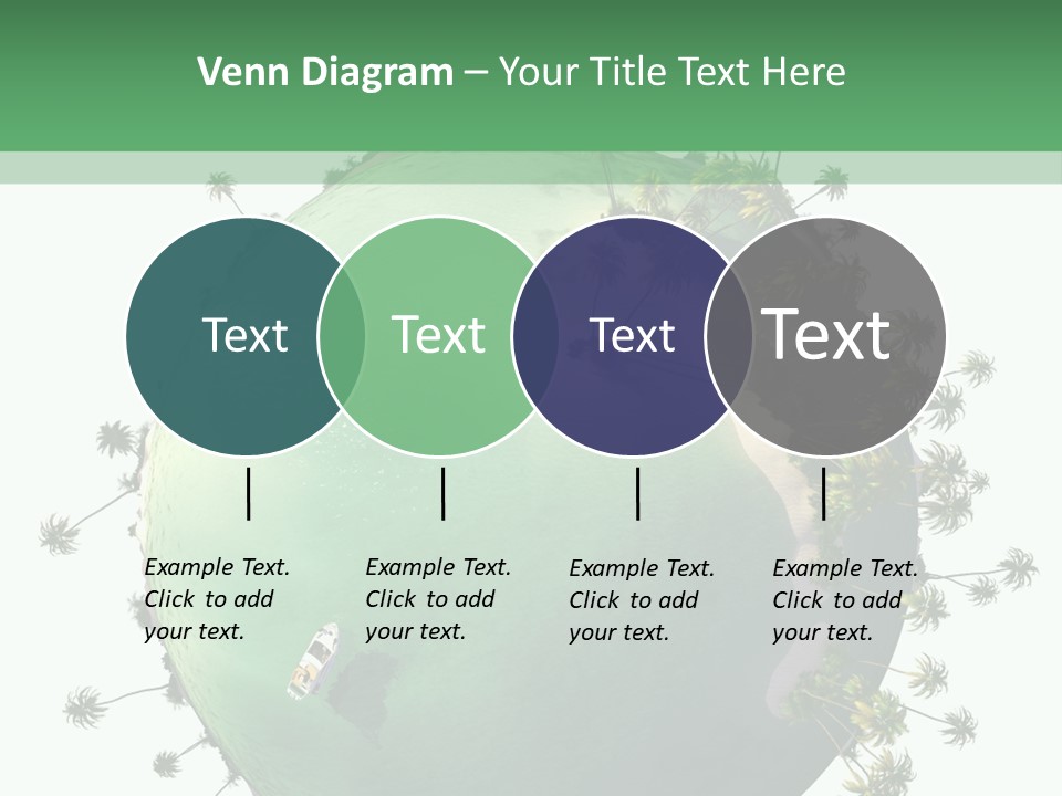 Yacht Coast Earth PowerPoint Template
