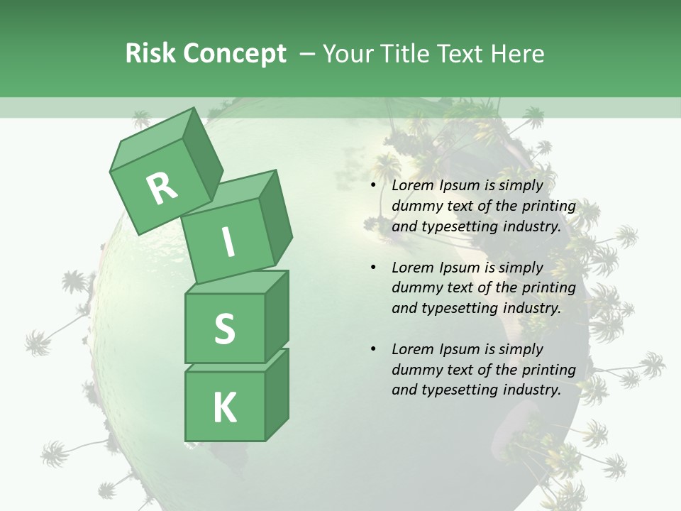 Yacht Coast Earth PowerPoint Template