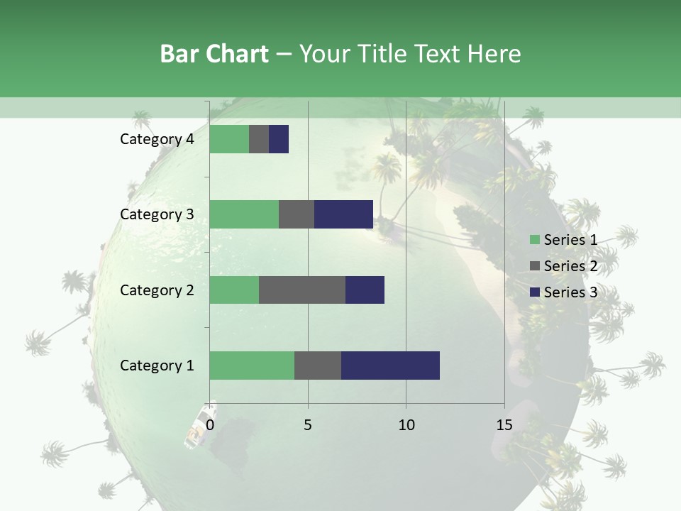 Yacht Coast Earth PowerPoint Template