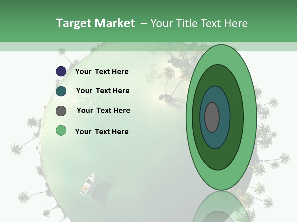 Yacht Coast Earth PowerPoint Template