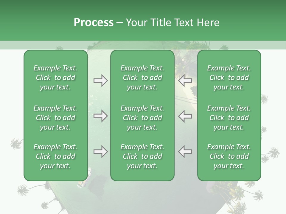 Yacht Coast Earth PowerPoint Template