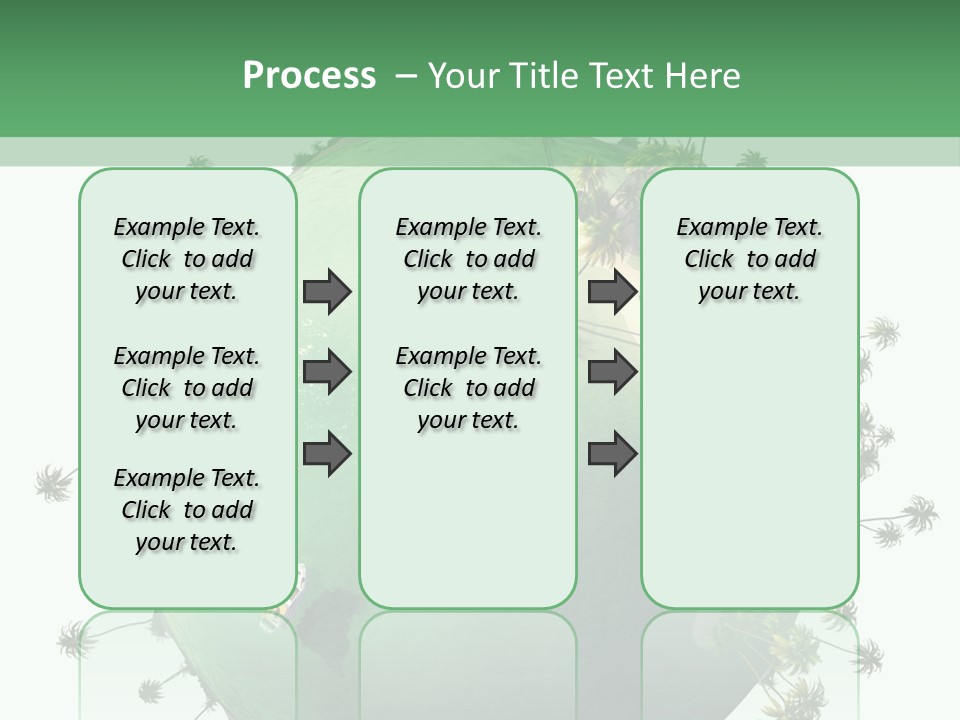 Yacht Coast Earth PowerPoint Template