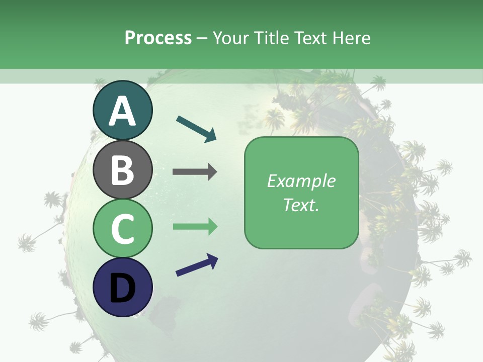 Yacht Coast Earth PowerPoint Template