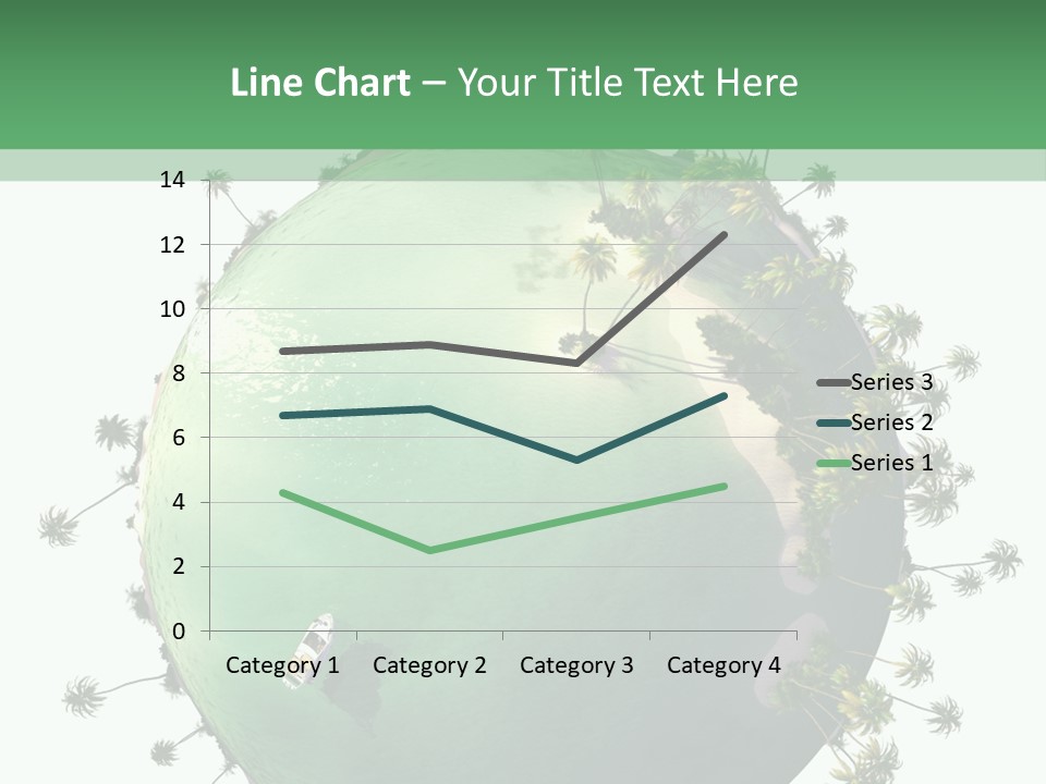 Yacht Coast Earth PowerPoint Template