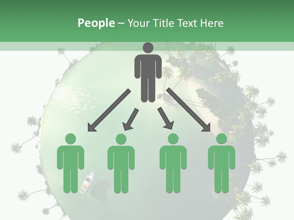 Yacht Coast Earth PowerPoint Template