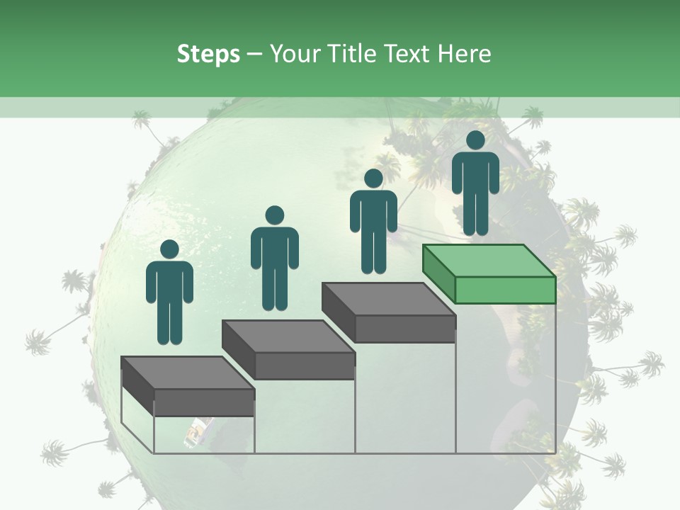 Yacht Coast Earth PowerPoint Template