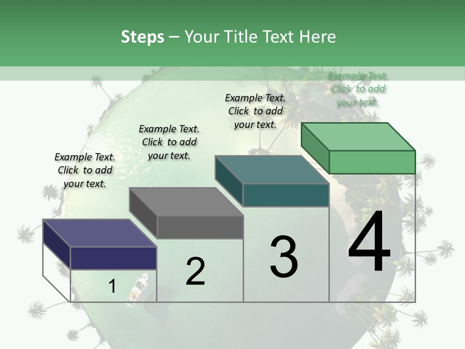 Yacht Coast Earth PowerPoint Template