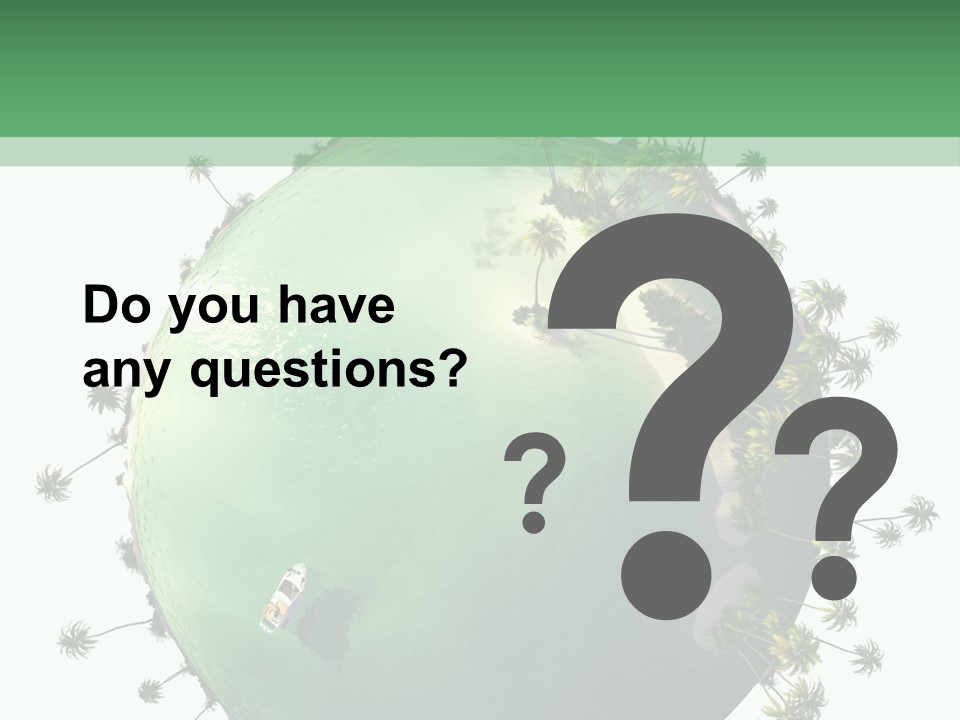 Yacht Coast Earth PowerPoint Template