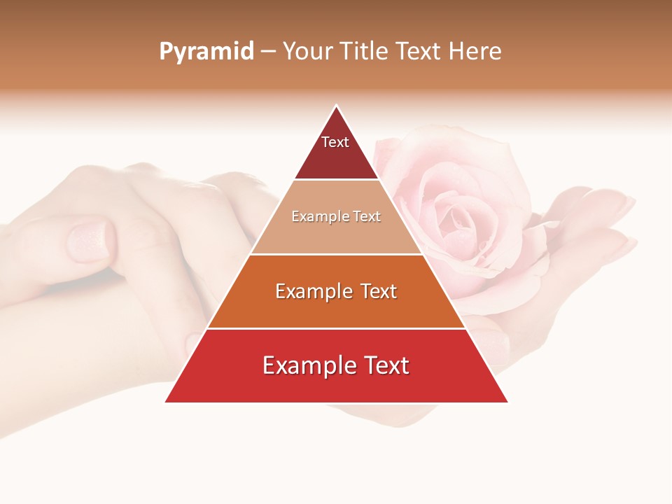 White Salon Manicure PowerPoint Template