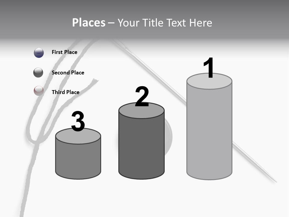 String Closeup Work PowerPoint Template