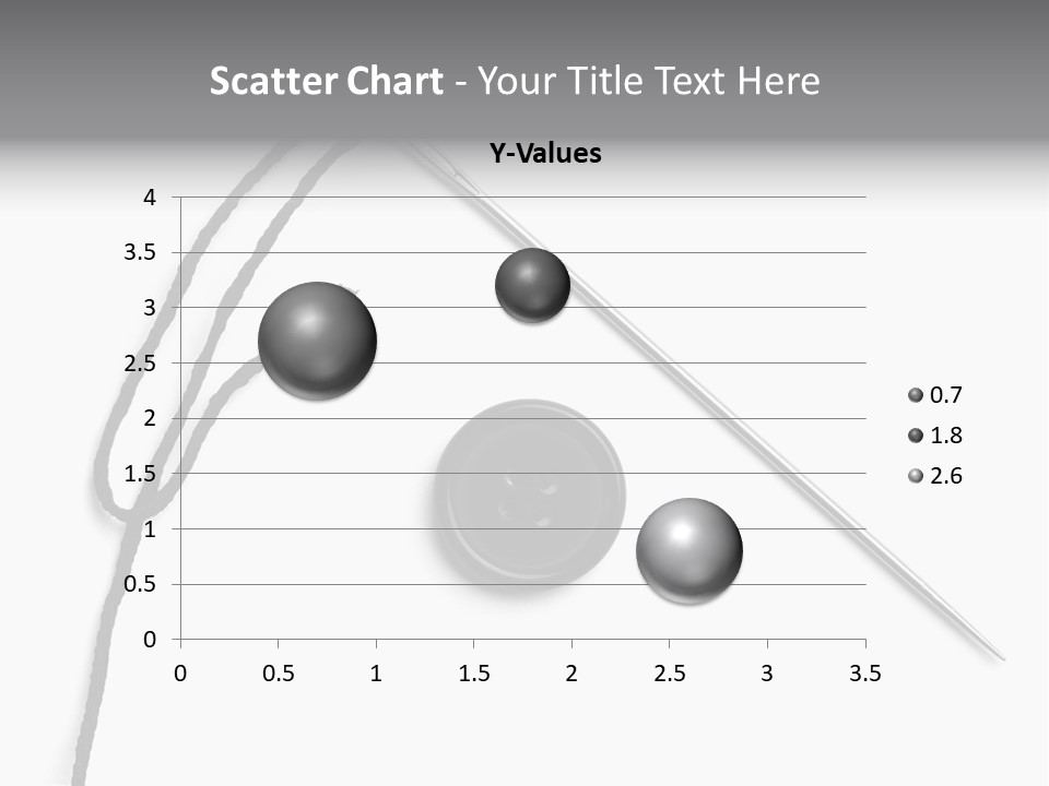 String Closeup Work PowerPoint Template