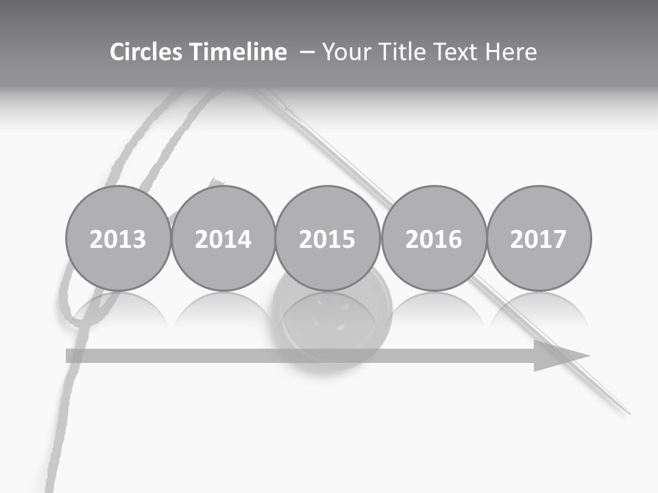 String Closeup Work PowerPoint Template