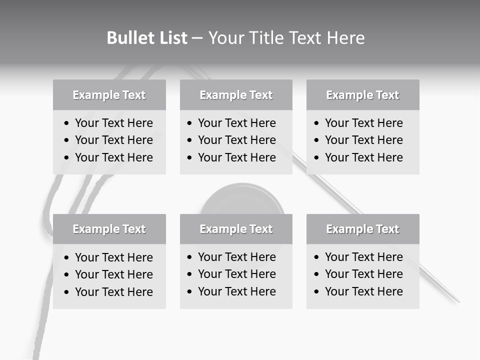 String Closeup Work PowerPoint Template