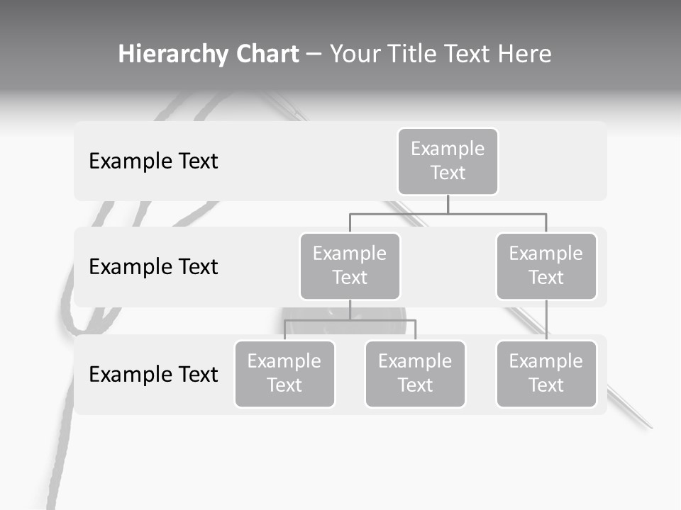 String Closeup Work PowerPoint Template