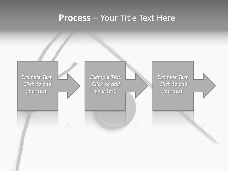 String Closeup Work PowerPoint Template
