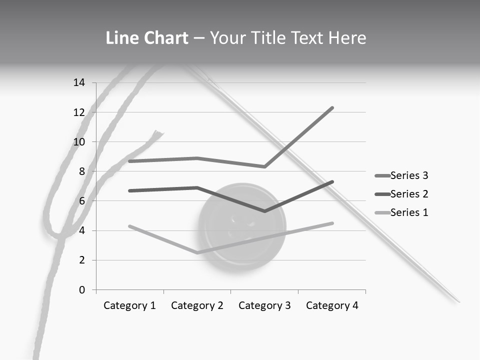String Closeup Work PowerPoint Template