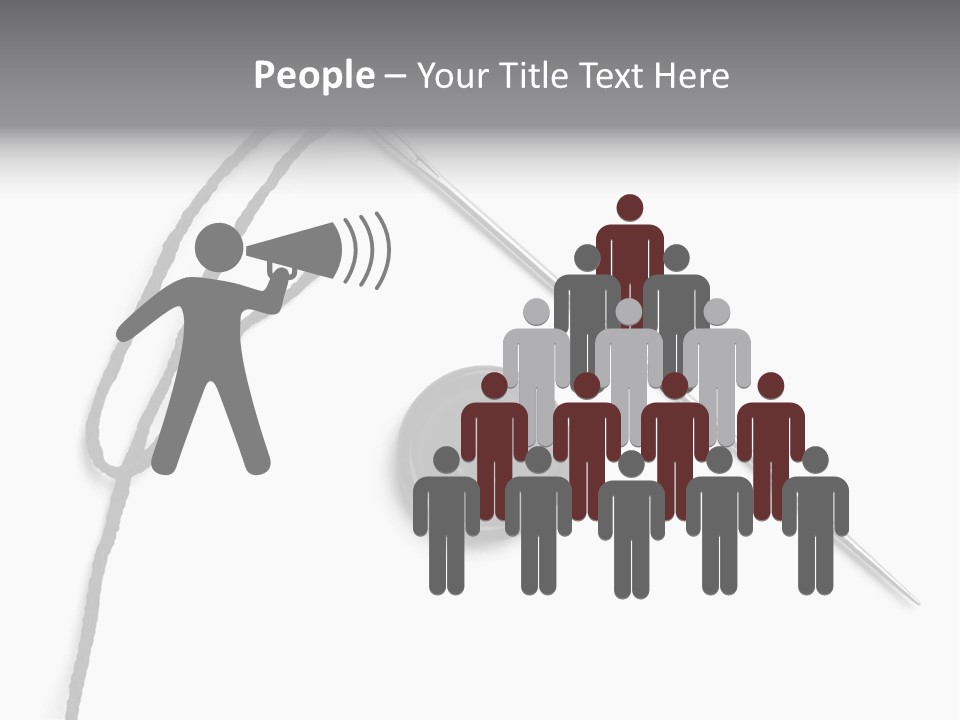 String Closeup Work PowerPoint Template